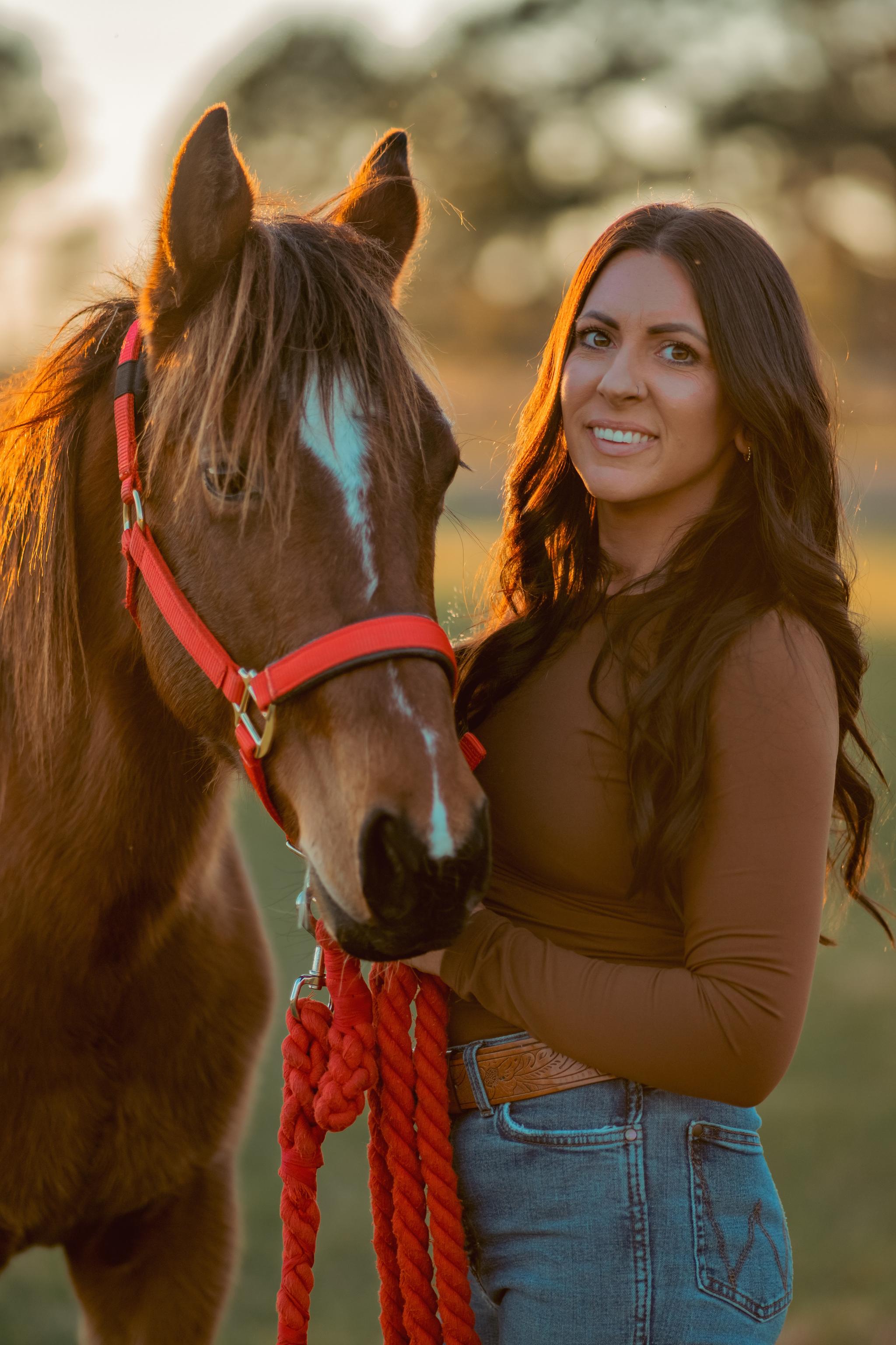A Day with Jenn, her family and Her Horses